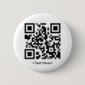Runder QR Code-Knopf Button