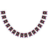 Runder Rahmen 20 + Ihr Rückgrat. Ideen Wimpelkette (Alle)