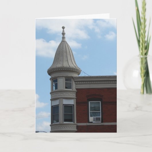 Runder Raum Karte (Vorderseite)