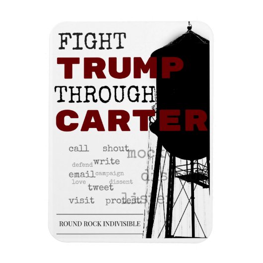 Runder Rock Indivisible Magnet (Vertikal)