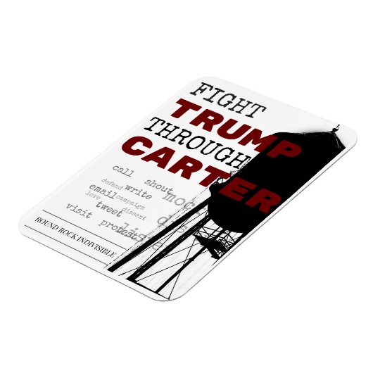 Runder Rock Indivisible Magnet (Linke Seite)