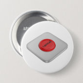 Runder roter Abbrechen-Button Button (Vorne & Hinten)