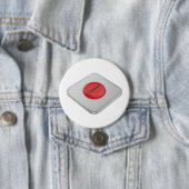 Runder roter Abbrechen-Button Button (Beispiel)