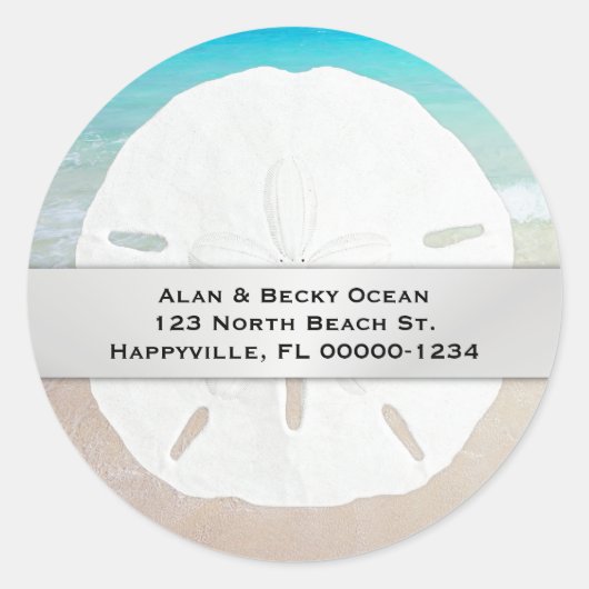 Runder Runder Aufkleber (Vorderseite)