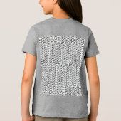 runder T Tri-Blend Shirt (Rückseite)