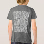 runder T Tri-Blend Shirt (Rückseite)