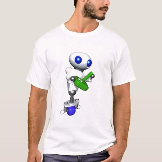 RUNDERE SPIELENDE VIDEOSPIELE T-Shirt (Vorderseite)