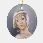 Runderneuerung des Springtime Flapper Keramikornament (Links)
