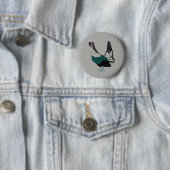 Rundes Abzeichen Auerhuhnvogel Kunst-5,7 cm Button (Beispiel)
