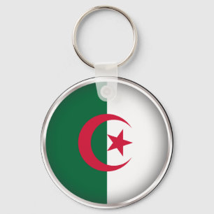 Rundes Algerien Schlüsselanhänger