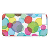 Rundes Blasenkindermuster 2 Case-Mate iPhone Hülle (Rückseite (Horizontal))