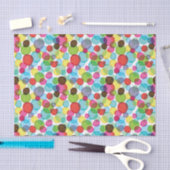 Rundes Blasenkindermuster 2 Seidenpapier (Handwerk)