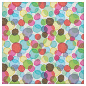 Rundes Blasenkindermuster 2 Stoff (Muster)