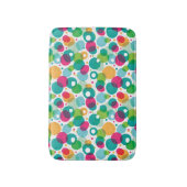 Rundes Blasenkindermuster Badematte (Vorderseite Vertikal)