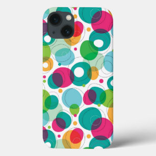 Rundes Blasenkindermuster Case-Mate iPhone Hülle