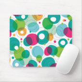 Rundes Blasenkindermuster Mousepad (Mit Mouse)