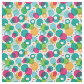 Rundes Blasenkindermuster Stoff (Muster)