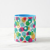 Rundes Blasenkindermuster Tasse (Zentrum)