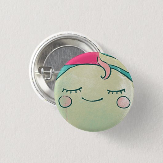 Rundes Blech Mutter -mamamorfosis Button (Vorne & Hinten)