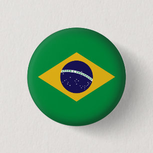 Rundes Brasilien Button