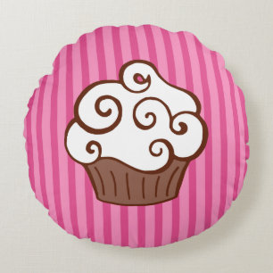 Rundes Cupcake-Kissen Kissen