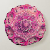 Rundes Dekokissen (41 cm) (Rückseite)