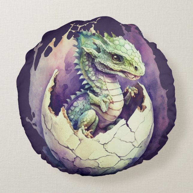 Rundes Dekokissen (41 cm) (Rückseite)