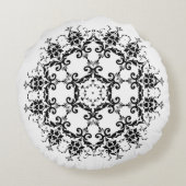 Rundes Dekokissen (41 cm) (Rückseite)