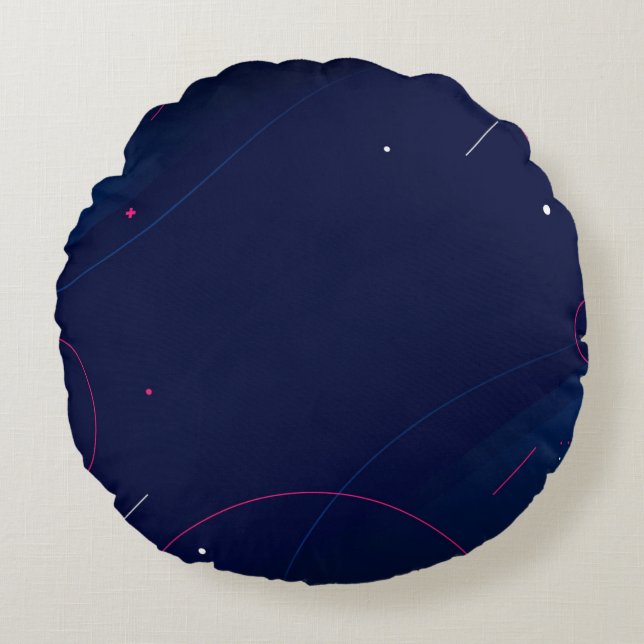 Rundes Dekokissen (41 cm) (Vorderseite)