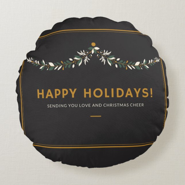 Rundes Dekokissen (41 cm) (Vorderseite)