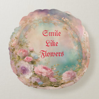 Rundes Dekokissen. Kissen