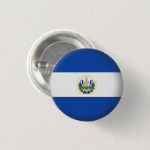 Rundes El Salvador Button (Vorne & Hinten)