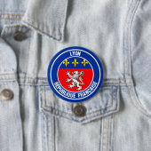 Rundes Emblem Lyons Button (Beispiel)