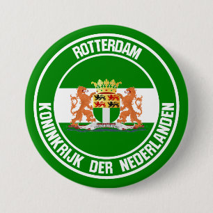 Rundes Emblem Rotterdams Button