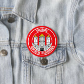 Rundes Emblem Salzburgs Button (Beispiel)