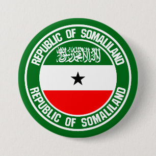 Rundes Emblem Somalilands Button