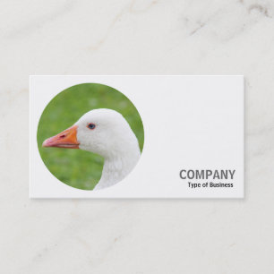 Rundes Foto - Emden Gans Visitenkarte