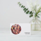 Rundes Foto - Farbstifte Visitenkarte (Stehend Vorderseite)