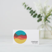 Rundes Foto - Soundskizze 09 Visitenkarte (Stehend Vorderseite)