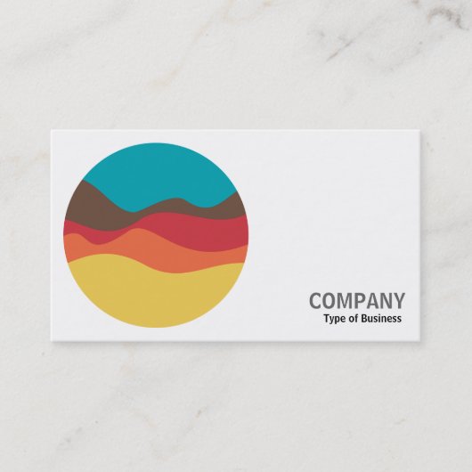 Rundes Foto - Soundskizze 09 Visitenkarte (Vorderseite)