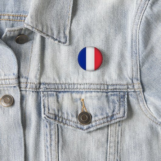 Rundes Frankreich Button (Beispiel)