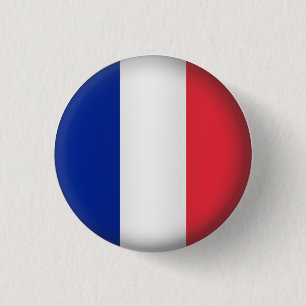 Rundes Frankreich Button