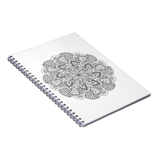 Rundes Gekritzel Notizblock (Rechte Seite)