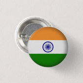 Rundes Indien Button (Vorne & Hinten)