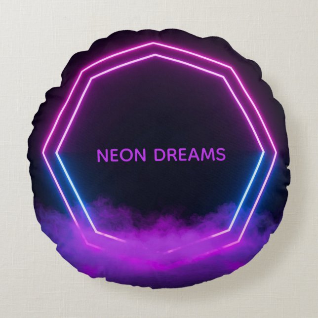 Rundes Kissen (Vorderseite)