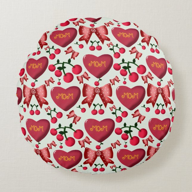 Rundes Kissen (Vorderseite)