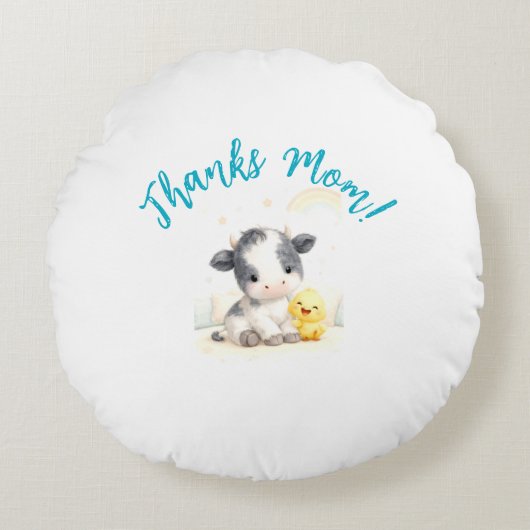 Rundes Kissen (Vorderseite)