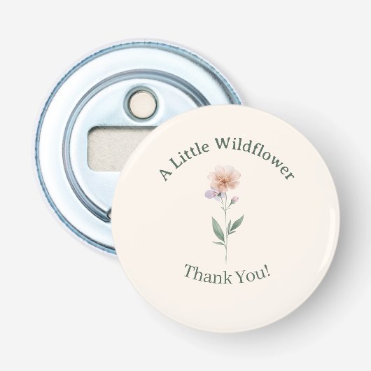 Rundes Kissen Flaschenöffner (Vorderseite)