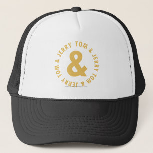 Rundes Logo 4 Toms und Jerry Truckerkappe