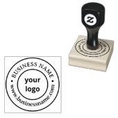 Rundes Logo Geschäftsstempel Gummistempel (Stempel)